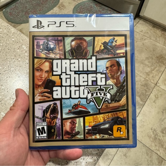 PS5 - GTA 5 / Grand Theft Auto V - New / Sealed - Picture 1 of 2